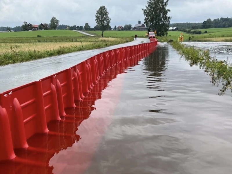 Modulêre vloedversperring van Jianghe-vloedvoorkomingsprodukte kry wêreldwye gewildheid vir vinnige vloedbeheer-ontplooiing