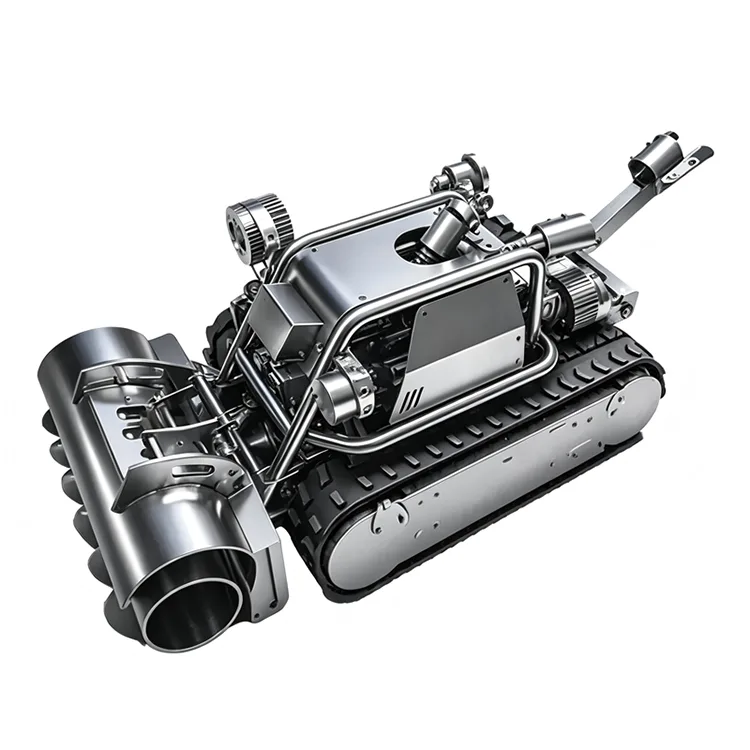 Bioniese erdwurm baggerrobot